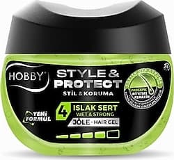 Hobby Style & Protect Islak Sert Saç Jölesi 400 ml ürün görseli