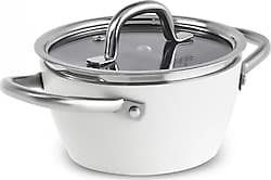 Karaca X Refika Birgül Swiss Crystal Creamy Metal Kulplu 14 cm Tencere ürün görseli