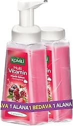 Komili Multivitamin Köpük Sabun 250 ml + 250 ml ürün görseli