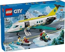 Lego 60465 City Acil Hava Ambulans Uçağı ürün görseli
