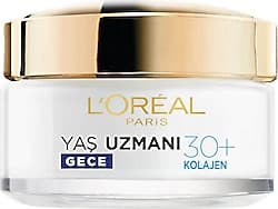 L'Oreal Paris Yaş Uzmanı 30+ Kırışıklık Karşıtı Nemlendirici Gece Kremi 50 ml ürün görseli