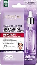 L'Oreal Paris Revitalift Filler Serinletici Kağıt Göz Serum Maskesi ürün görseli