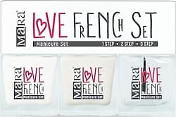 Mara Love French Manicure 3'lü Set Beyaz ürün görseli