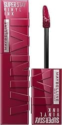 Maybelline New York Super Stay Vinyl Ink Parlak 30 Unrivaled Likit Ruj ürün görseli