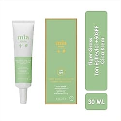 Mia Klinika Tiger Grass Ton Eşitleyici Kızarıklık Karşıtı 50 Faktör Nemlendirici Cica Krem 30 ml ürün görseli