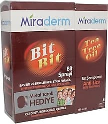 Miraderm Bit Şampuan 150 ml + Bit Spreyi 100 ml ürün görseli