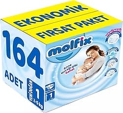 Molfix 1 Numara Yenidoğan 82'li 2 Adet Bebek Bezi ürün görseli