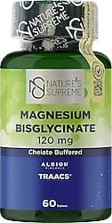 Nature's Supreme Magnesium Bisglycinate 120 mg 60 Tablet ürün görseli