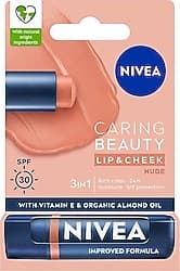 Nivea Caring Beauty 30 Faktör 4.8 gr Nude Dudak Nemlendirici ürün görseli
