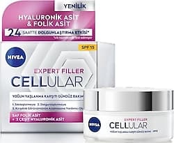 Nivea Cellular Expert Filler Yoğun Yaşlanma Karşıtı 30 Faktör Gündüz Kremi 50 ml ürün görseli