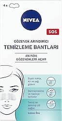 Nivea Gözenek Arındırıcı SOS 4'lü Yüz Temizleme Bandı ürün görseli