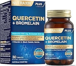 Nutraxin Quercetin + Bromelain 30 Tablet ürün görseli