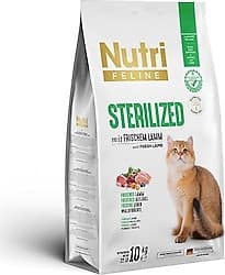 Nutri Feline Sterilised Kuzu Etli 10 kg Kısırlaştırılmış Yetişkin Kedi Maması ürün görseli