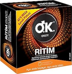 Okey Ritim 45'li Prezervatif ürün görseli