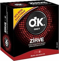 Okey Zirve 40'lı Prezervatif ürün görseli