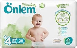 Önlem Botanika 4+ Numara Maxi Plus 38'li Bebek Bezi ürün görseli