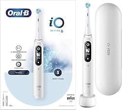 Oral-B iO 6 Beyaz Şarjlı Diş Fırçası ürün görseli