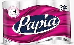 Papia 3 Katlı 12'li Tuvalet Kağıdı ürün görseli