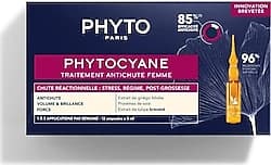 Phyto Phytocyane Kadınlar için Dönemsel Saç Dökülmesine Karşı Serum 12 x 5 ml ürün görseli
