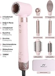 Pirantech KS-611 6in1 Saç Şekillendirme Seti ürün görseli