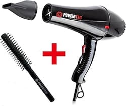 Powertec TR-901 2000 W Profesyonel Fön Makinesi + Berber Fön Fırçası ürün görseli