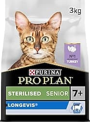 Pro Plan Senior 7+ Hindili Kısırlaştırılmış 3 kg Yaşlı Kedi Maması ürün görseli