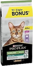 Pro Plan Renal Plus Sterilised Hindili ve Tavuklu Kısırlaştırılmış 10 kg + 2 kg Yetişkin Kedi Maması ürün görseli