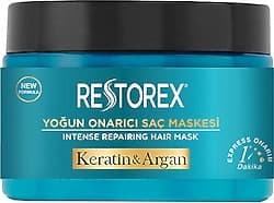 Restorex Keratin & Argan Yoğun Onarıcı Saç Maskesi 300 ml ürün görseli