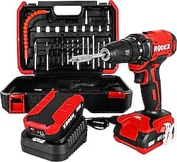 Rodex RDX3375A 21 V 2 Ah Çift Akülü Matkap + 28 Adet Aksesuar Seti ürün görseli