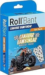 Roll Bant Canavar Komyonlar 12'li Yara Bandı ürün görseli