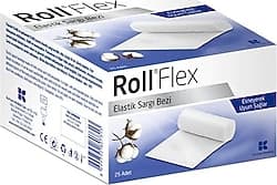 Roll Flex Pamuklu Elastik Sargı Bezi 10cm x 2m 25'li ürün görseli
