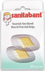 Sanitabant Yuvarlak 20'li Yara Bandı ürün görseli