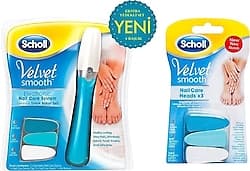 Scholl Velvet Elektronik Tırnak Bakım Seti + Ekstra 3'lü Yedek Başlık ürün görseli