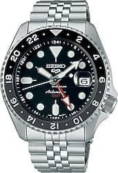 Seiko 5 Sports SKX SSK001 Çelik Kordon Siyah Erkek Kol Saati ürün görseli