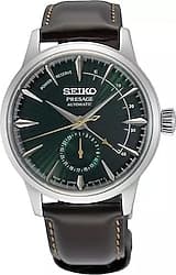 Seiko Presage Cocktail Time Power Reserve SSA459 Deri Kordon Kahverengi-Yeşil Erkek Kol Saati ürün görseli