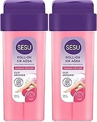Sesu Pudralı Hassas Ciltler için 100 ml 2 Adet Roll-On Sir Ağda ürün görseli