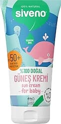 Siveno Doğal 50 ml 50 Faktör Bebek Güneş Kremi ürün görseli