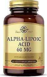 Solgar Alpha Lipoic Acid 60 mg 60 Kapsül ürün görseli