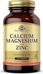 Solgar Calcium Magnesium Plus Zinc 100 Tablet ürün görseli