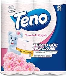 Teno Pudra Kokulu 32'li Tuvalet Kağıdı ürün görseli