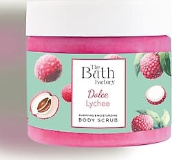 The Bath Factory Dolche Lychee Nemlendirici ve Arındırıcı 300 gr Vücut Peelingi ürün görseli