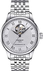 Tissot Le Locle Powermatic 80 Open Heart T006.407.11.033.02 Çelik Kordon Gümüş Erkek Kol Saati ürün görseli