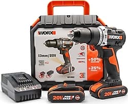 Worx WX352 20 V 2 Ah Çift Akülü Darbeli Matkap ürün görseli