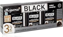 Zigavus Siyah Sarımsak ve Aktif Karbon Saç Dökülmesine Karşı Şampuan 3x300 ml ürün görseli